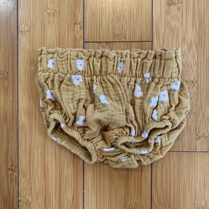 Grayson Collective Baby Bloom Floral Muslin Bloomer - Mustard